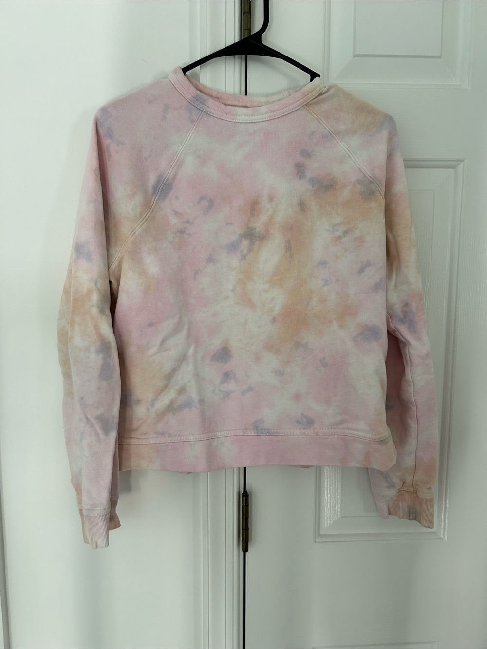 Universal Thread Pastel Tie-Dye Sweatshirt in Pink Peach Lavender
